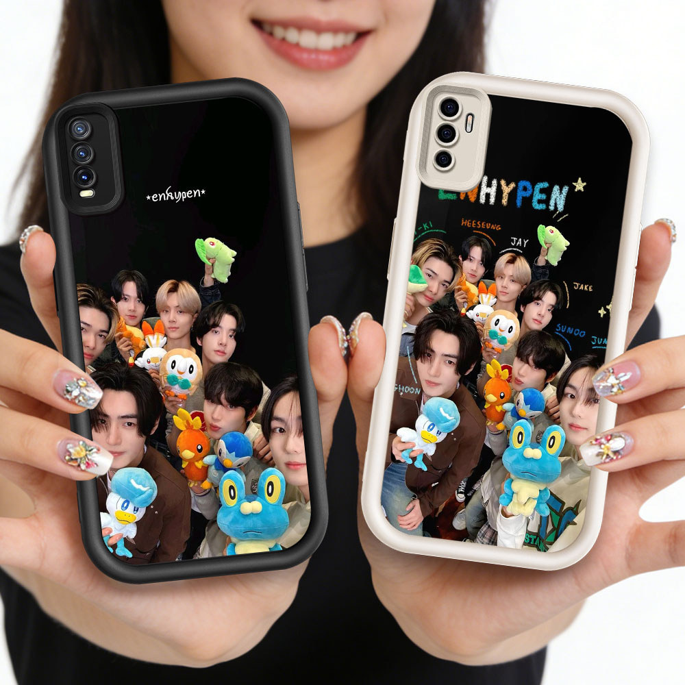TT-43 enhypen ot7 เคสโทรศัพท์แบบบาง VIVO iQOO S1 Y300 Y20S Y11S Y20 13 Z10 Y20i Y12S Pro Plus 5G