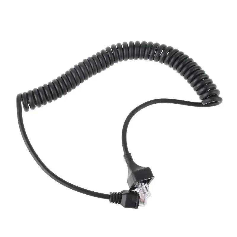 ▥ 8 Pin Mic Cable Microphone Cord For Kmc-30 Tk-863 Tk-863G Tk-868 Tk-762 Tk-880 Walkie Talkie