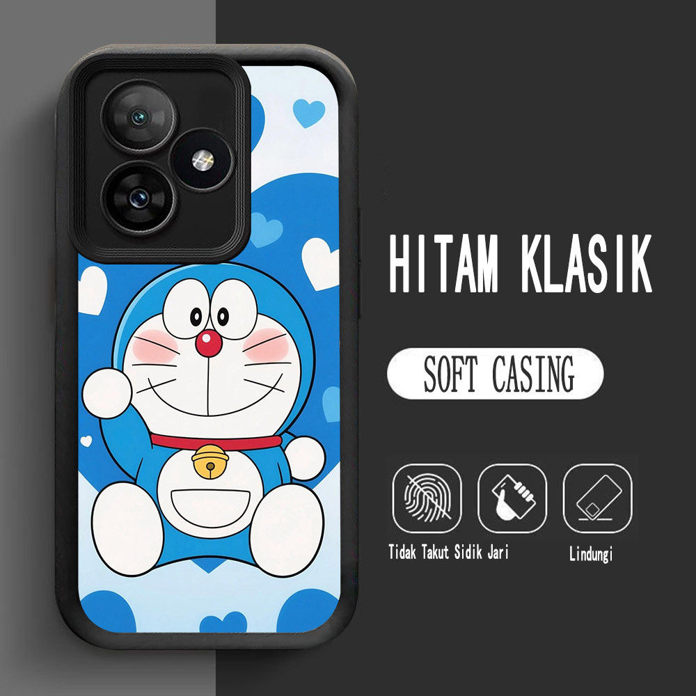 เคสสําหรับRealme GT NEO6 SE Narzo N55 6 C33 N53 C63 N61 5G Soft L-22 Doraemon