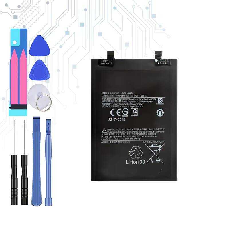BP4K 5000mAh For Xiaomi Redmi Note 12 Pro 12T Poco X5 Pro 5G Mobile Phone Battery Durable