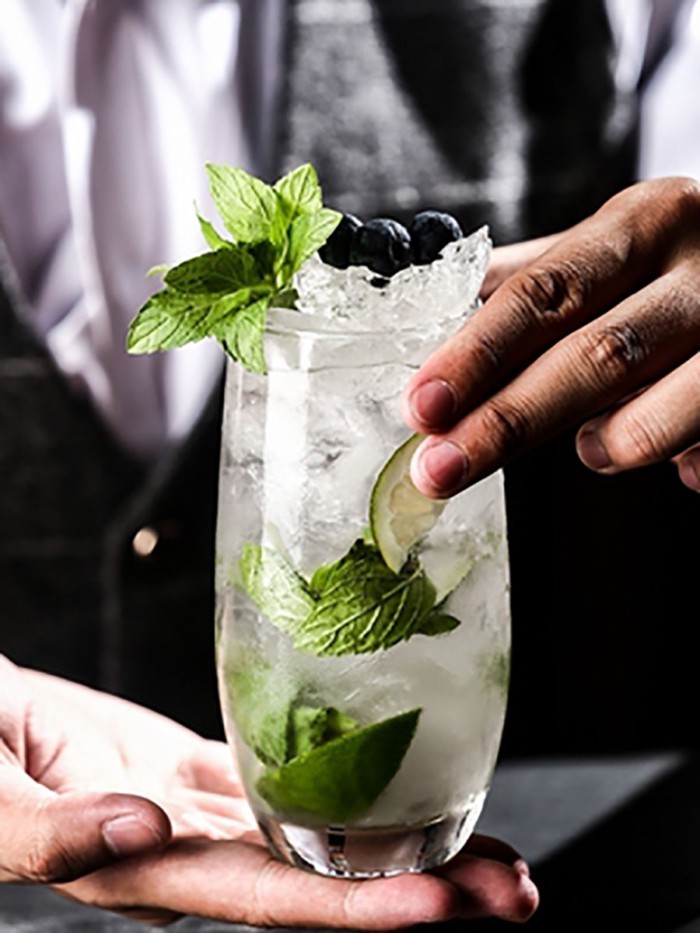 Crystal Highball Glass for Water, Juice, Beer, Cocktail Tumbler, Drinking Glasses, Lead Free, Barwa