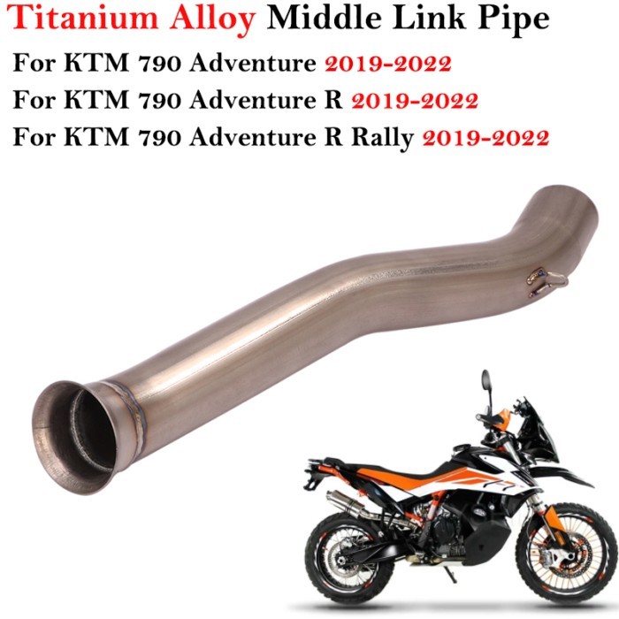 Titanium Alloy For KTM 790 Adventure / R 790 Adventure R Rally 790 ADV 2019-2022 Motorcycle Exhaust