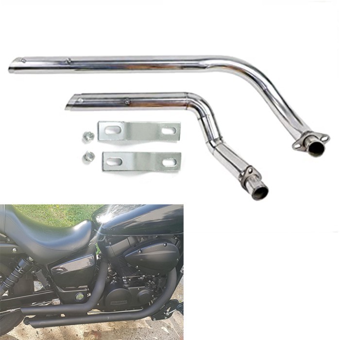 For Honda Shadow VT750 VT400 Spirit 750 Phantom 750 Aero 750 VT750C VT750 C2 VT750C2B VT750DC Exhau