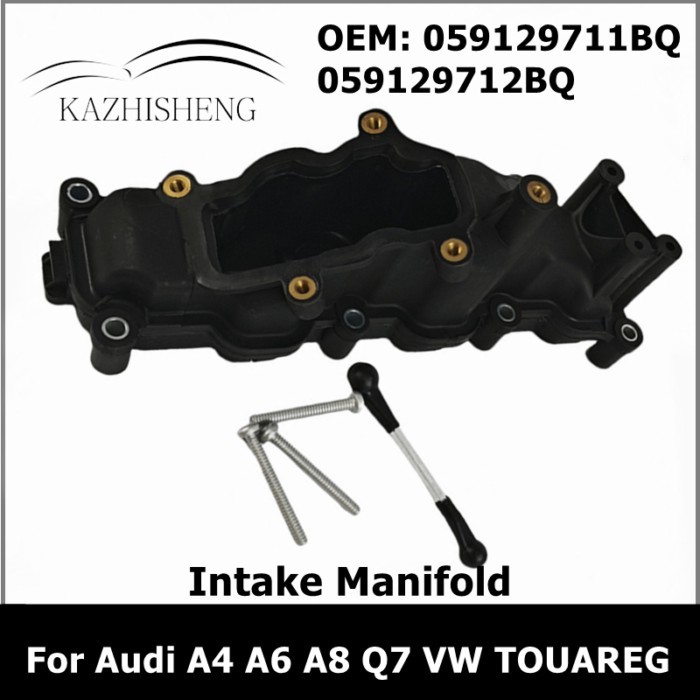 Intake Manifold Flap Actuator Kit for Audi A4 A6 A8 Q7 VW TOUAREG PHAETON 2.7 3.0TDI 059129711BQ 05