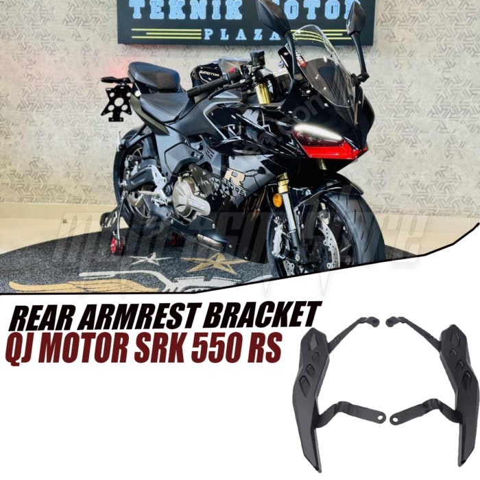 Nuovo pour QJ Motor SRK 550 RS SRK550 RS SRK 550RS SRK550RSaccessoires Moto Bracciolo Posteriore St