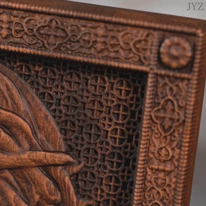 High Quality Vintage Wood Carving Jesus Figure, Catholic Saint Jesus Wall Decor Gift