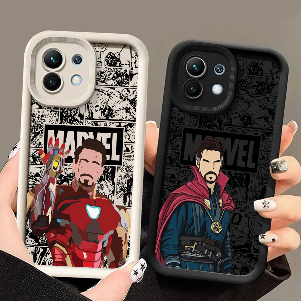 Marvel Faceless Ironman Doctor แปลกเคสโทรศัพท์สําหรับ Xiaomi 17 Pro 15 Utra 13T 14T 15T Pro POCO M7 