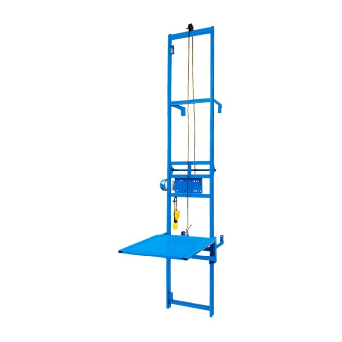 Warehouse freight elevator loft cargo lift vertical flatbed cargo lift supermarket cargo lift