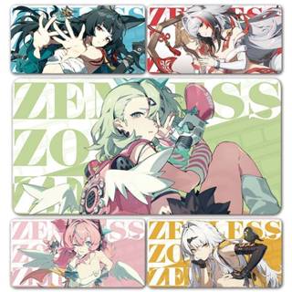 สีดํา Zenless Zone Zero แผ่นรองเมาส์ ZZZ เกมตัวละคร Hoshimi …