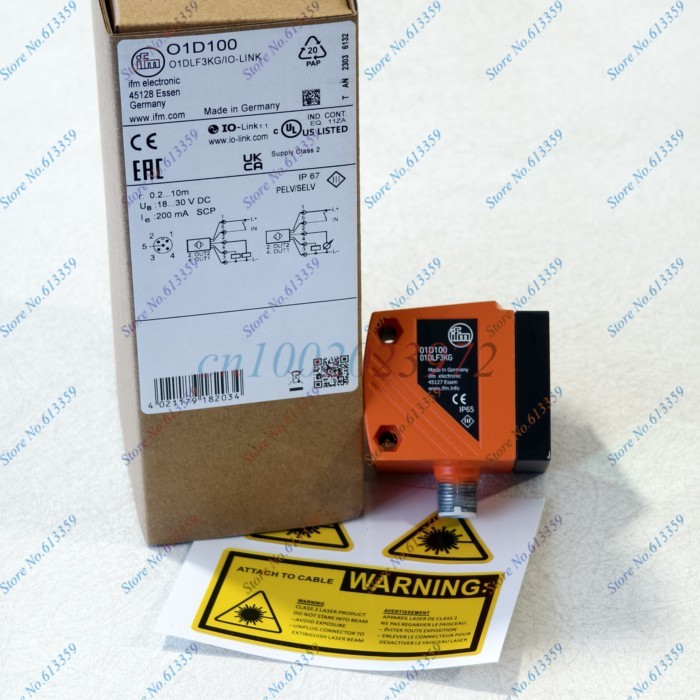 O1D100 O1DLF3KG/IO-LINK IFM Photoelectric Distance Sensor New Original Laser sensors