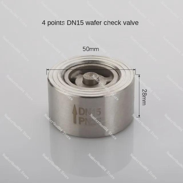 Applicable to Heavy H71 Stainless Steel Wafer Check Valve 304 Stainless Steel Check Valve Check Val