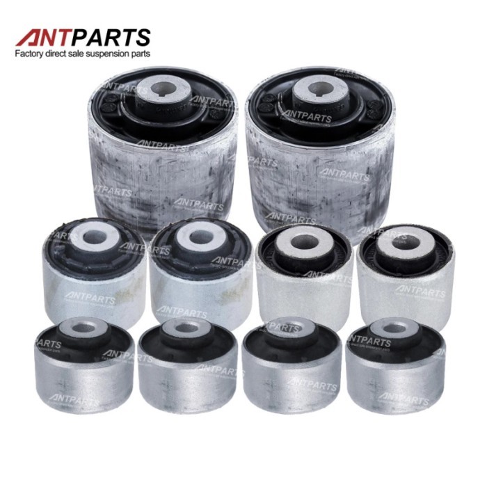 10Pcs Front Control Arm Bushing Kit For Audi A8 D4 Quattro 3.0 4.2 6.3 TDI 4H0407515B 4H0407182B 4H