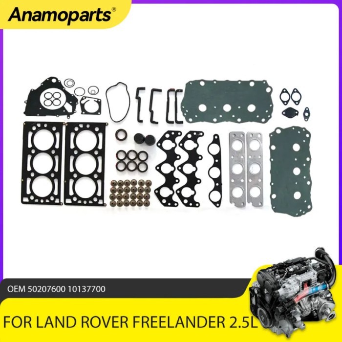 Engine Parts Full Gasket Set Fit 2.5 L V6 Gas 25K4F KV6 For Land Rover Freelander MG ZS ZT ROVER 45