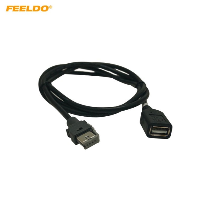 FEELDO Car Auto 4Pin DA Screen Changer USB Cable For KIA K2/K3/KX5 Hyundai Mistra/Elantra/Tucson Au