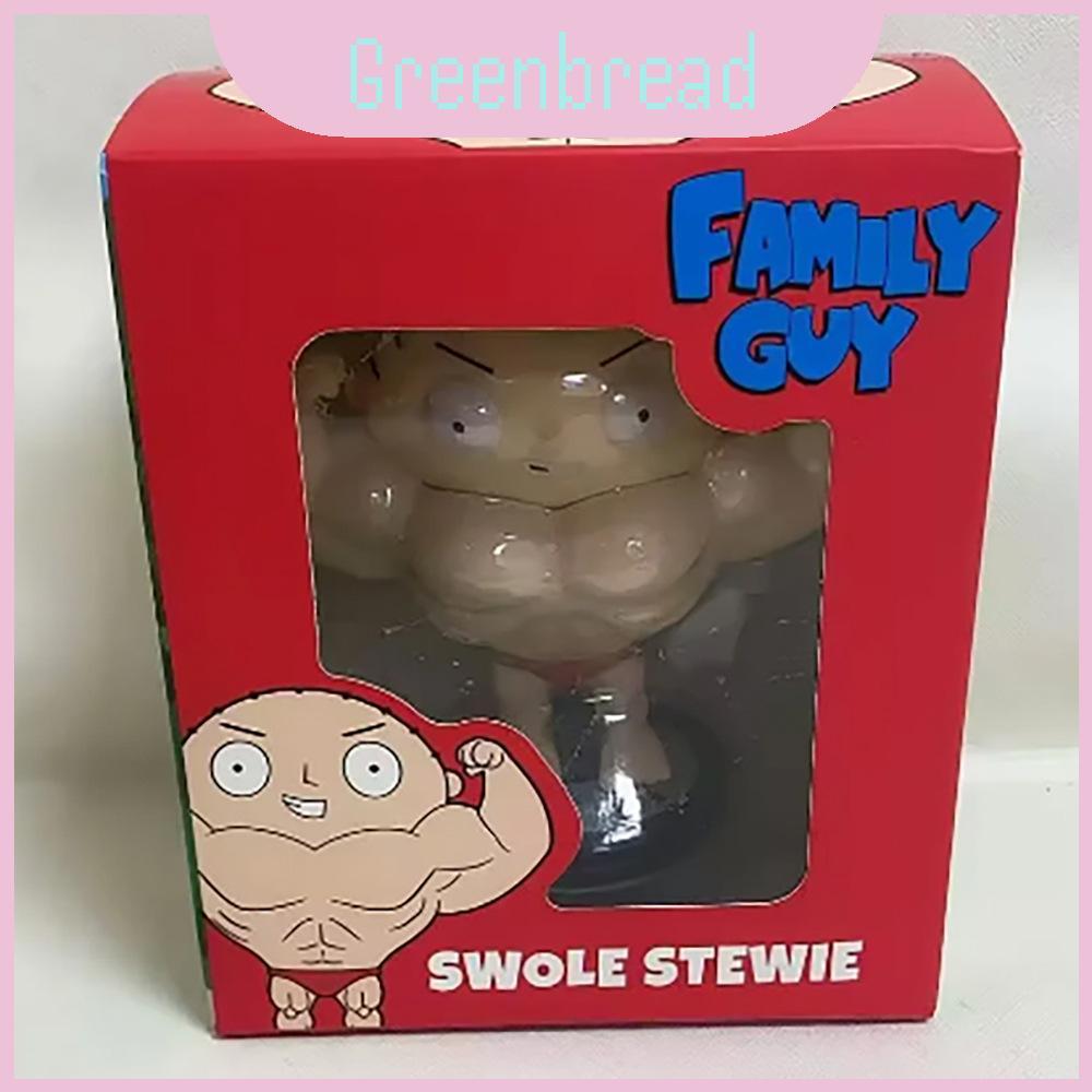 Family Quahog Guy Character Pvc Miniature Models สําหรับของสะสมวันเกิดและของขวัญ
