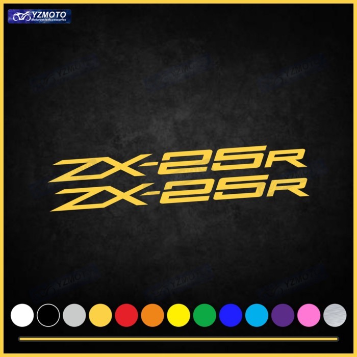 For ZX-25R ZX25R ZX 25R Motorcycle Racing Sticker Car Decal Decoration Fuel Tank Engine Logo Fairin