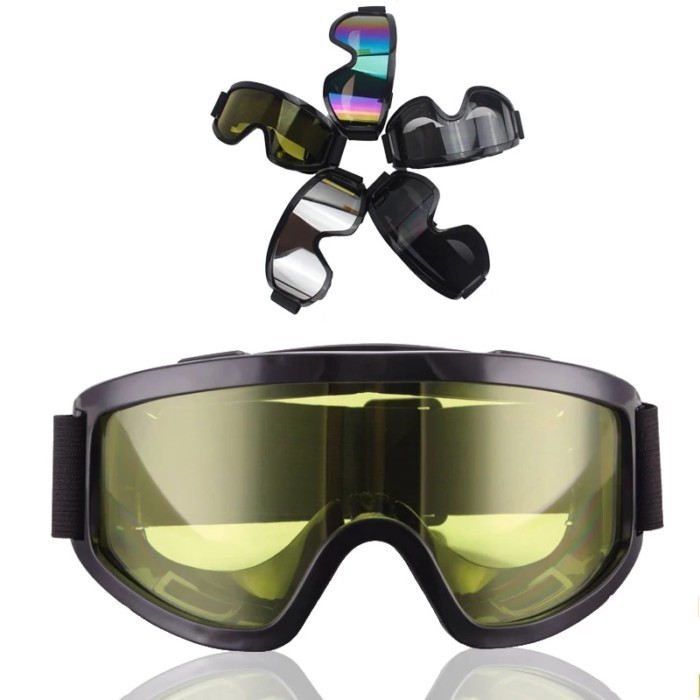 Motocross goggles motorcycle goggles ATV glasses ski helmet goggles air gun paintball goggles
