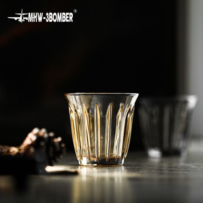 MHW-3BOMBER Bomber Glass Wright Series ถ้วยกาแฟสกปรกถ้วยสีขาวออสเตรเลีย Espresso Latte Cup