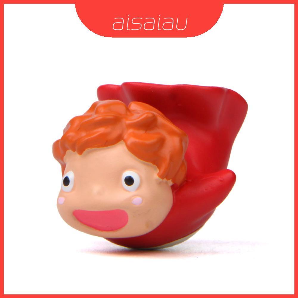 ปลาทองการ์ตูน Ponyo Mini ตุ๊กตาเครื่องประดับสําหรับของขวัญ Party Decor และ