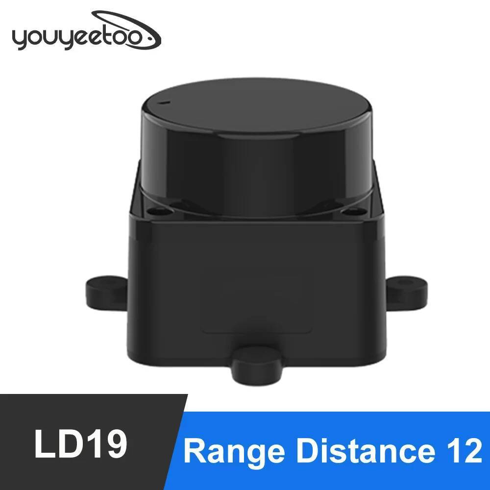 DTOF LiDAR LD19 เลเซอร์เรดาร์ Lidar TOF Scanner 360° ความถี่ตั้งแต่ 4500Hz Resistance Flight Time เซ