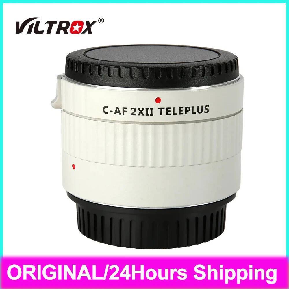 VILTROX C-AF Auto Focus 2X ขยาย Extender Auto Focus Mount เลนส์สําหรับ Canon EOS EF เลนส์สําหรับ Can