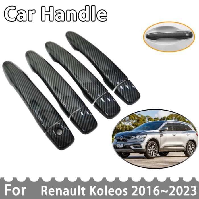 Door Handle Cover For Renault Koleos Samsung QM6 HC 2016~2023 Car External Protective Accessories C