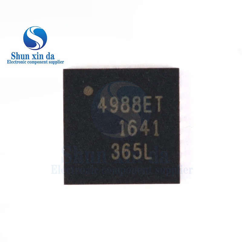 5PCS A4988SETTR-T 4988ET QFN-28 A4988SET 3V-5.5V 2A DMOS Microstepping Driver พร้อมผู้แปลและการป้องก