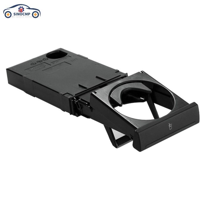 4B0862534D SINOCMP 1PCS Car Stretch Folding Stretch Cup Holder Stand For AUDI A6 C5 98-05 A4 98-02