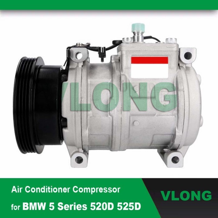 6SBU14C AC Compressor For BMW  5 E60 520 D 2003 2010 E88 2008 2003 W0133-1910284 47260-1853 4726018