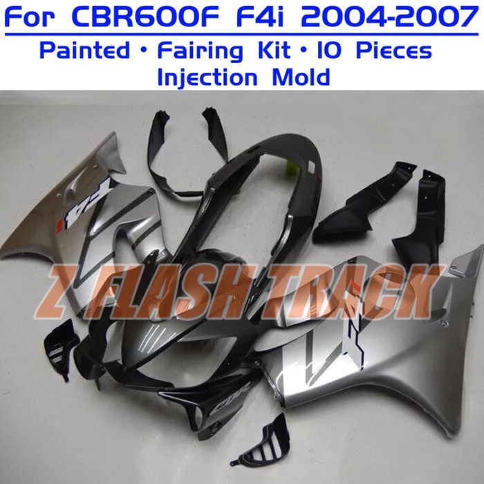 For Honda CBR600F CBR 600F CBR600 F 600 F4i 2004 2005 - 2007 Sport Cowl Body Fairing Kit Bodywork I