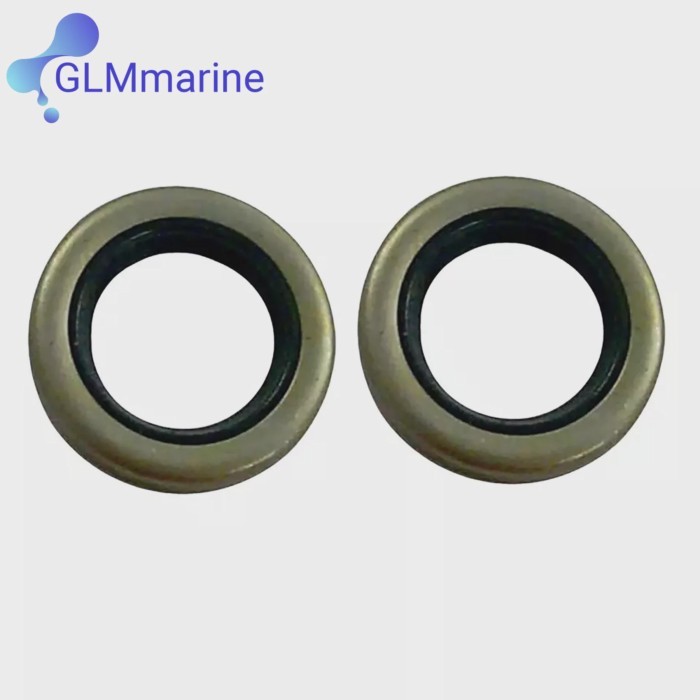 2Pcs Oil Seal 0329923 for OMC Outboard 90HP 100HP 115HP Engine 329923 0777554 Replacement 86250 18-