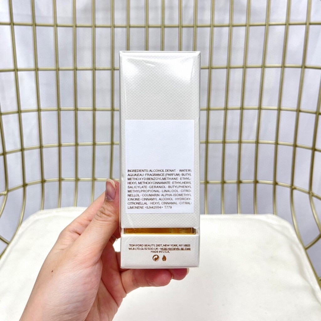 [Shopee Special Selection] Special/60/65tf White Musk Transparent Bottle 50ml Tf 100ml ba1