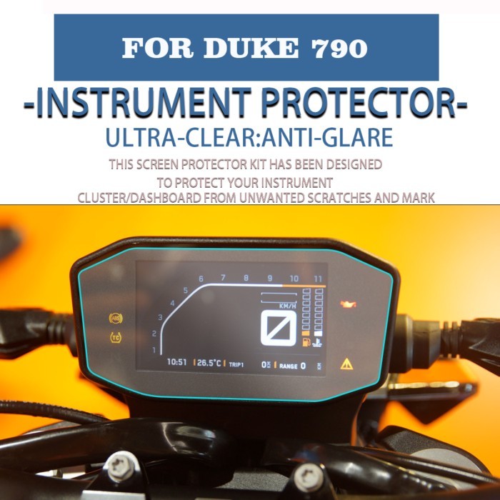 Motorcycle Instrument Film Anti Scratch Screen Dashboard Protection for Duke 790 Duke790 790Duke Ac