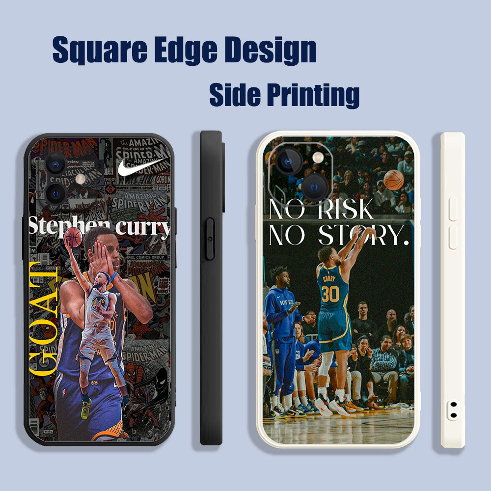 ปลอกสําหรับ Infinix Hot 9 10 Play 10S 10i 10T 11 Play 11S NFC Art พิมพ์ Steph Curry NBA Warriors Cur