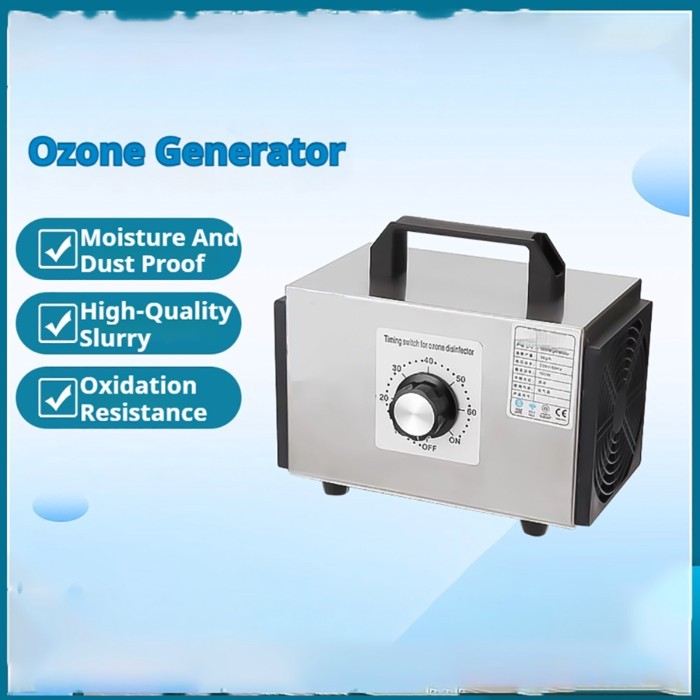 Retail Ozone Generator Commercial Ozone Generator Ozone Machine 36g/H Odor Remover 220V ,EU Plug