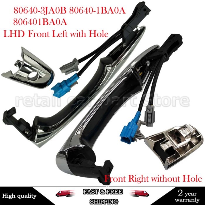 New Front Left Or Right Side Exterior Door Handle For Infiniti QX50 QX60 QX80 EX35 QX70 2008-2020 8