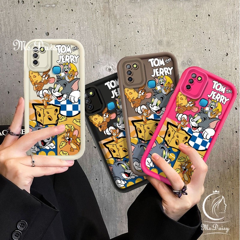 การ์ตูนน่ารักชีส Tom และ Jerry เคสโทรศัพท์สําหรับ Infinix X650B X655F X655C X657B X657C X665E X669C 
