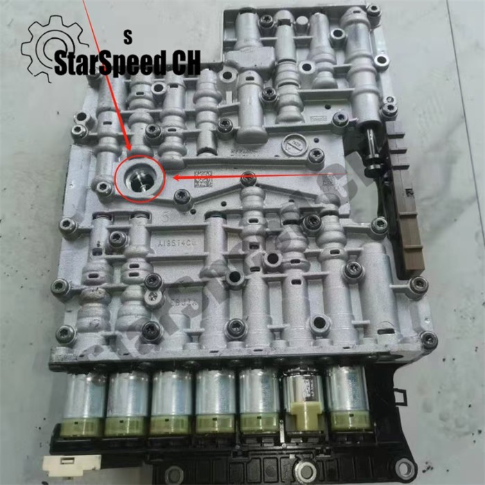 6R80 Transmission Valve Body with Control Module Lead Frame AL3P7A101CA AL3Z7G276A AL3P-7Z490-BA Su