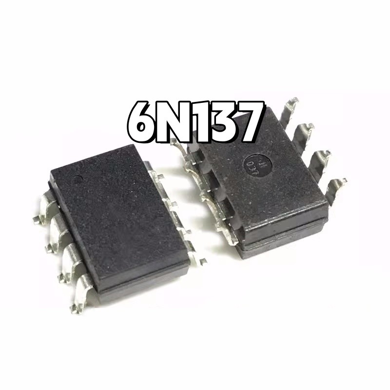 ยี่ห้อใหม่ 6N137 EL6N137 A6N137 EL6N137S-TA Patch SMD8 Optocoupler