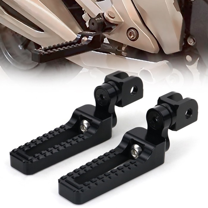 Fit For Kawasaki Z800 Z800E Z750R Z1000 Z1000R ZX-6R ZX6R 636 ZX-10R Motorcycle CNC Foot Pegs Pedal