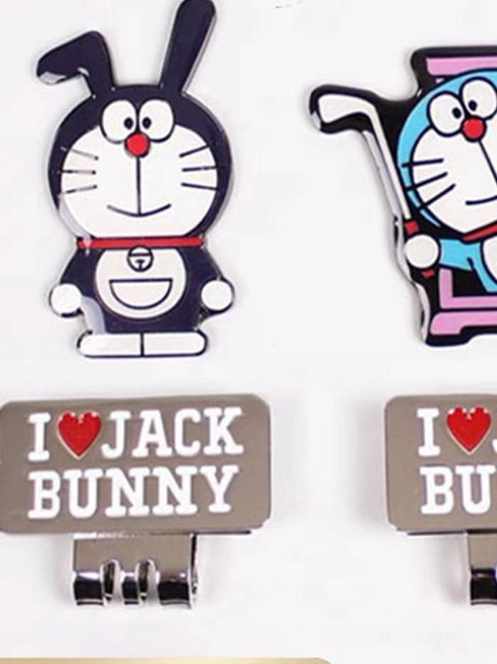 Cross-border New Golf Mark Doraemon แม่เหล็กดูด Doraemon Golf Hat Clip Golf Ball Mark