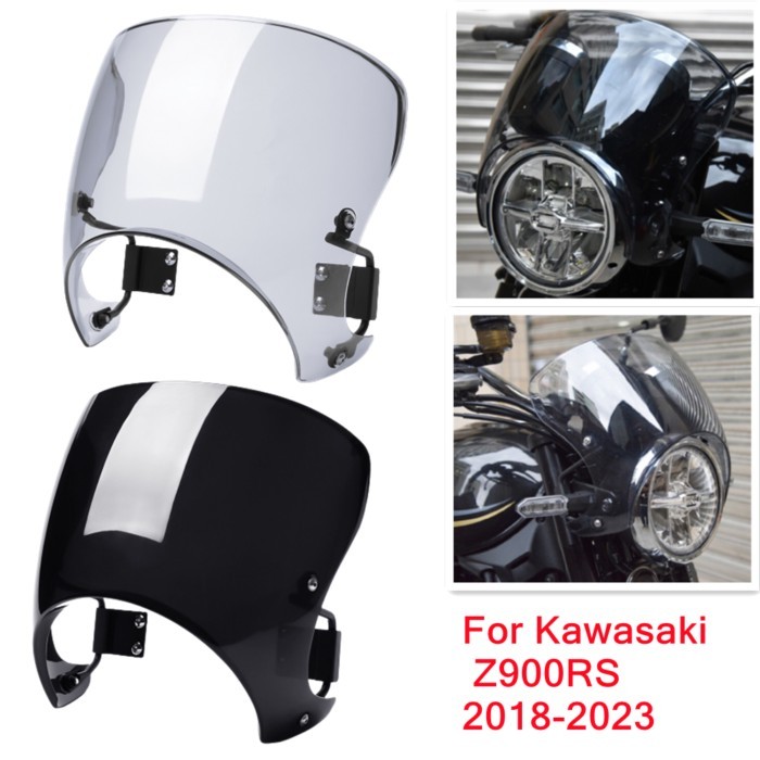 Z900 RS Cafe Race Windshield Windscreen Fairing Deflector for Kawasaki Z900RS Z 900 RS 900RS 2018 -