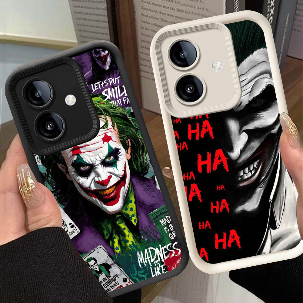 G-73 Joker Casing สําหรับ OPPO A3X A3 A5X A5 Pro A5i 5G สีดําและสีขาว
