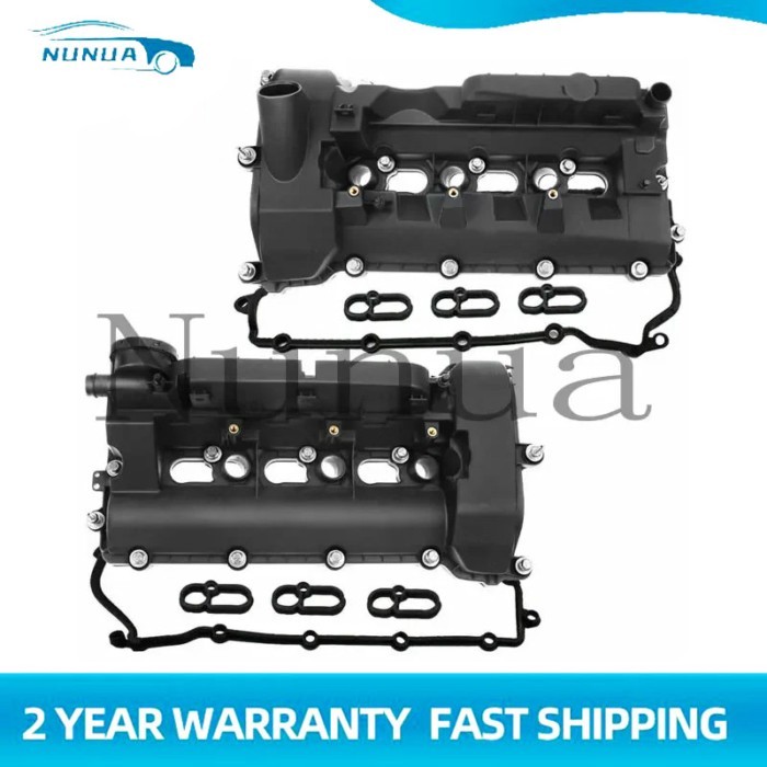 Left or Right Engine Valve Cover w/ Gasket for Land Rover Discovery 17-20 LR4 LR041685 LR109353 LR0