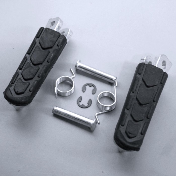 Front Footrest Foot Pegs Fit For Kawasaki Vulcan 800/900/1500/2000 Ninja 250 ZX6 ZX7 ZX9 ZX10 ZX12