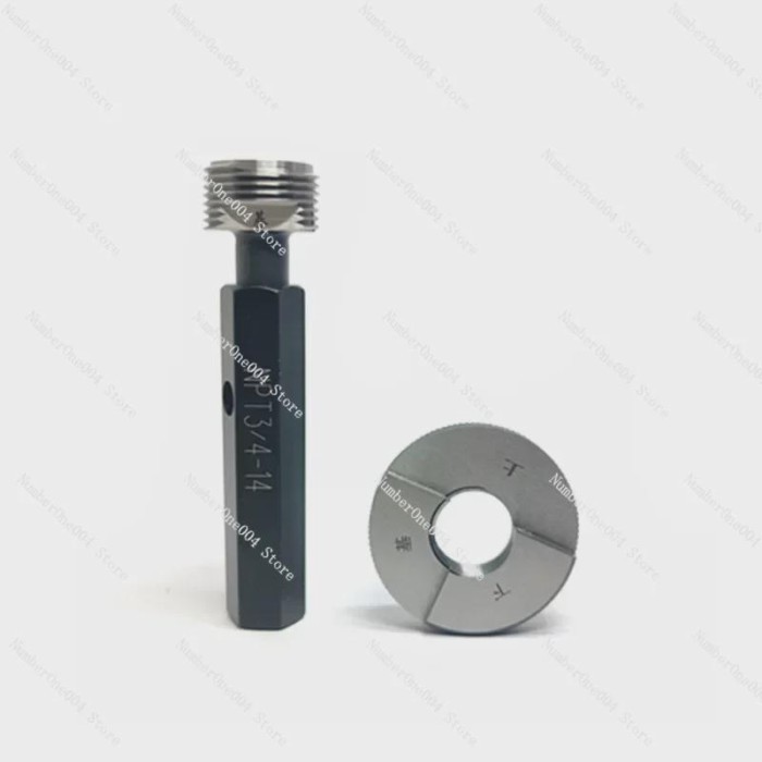 NPT Taper Pipe Thread Ring Plug Gauge Thread Gauge Support Customize NPT1/8 1/4 3/4 3/8 1/2 NPT1''