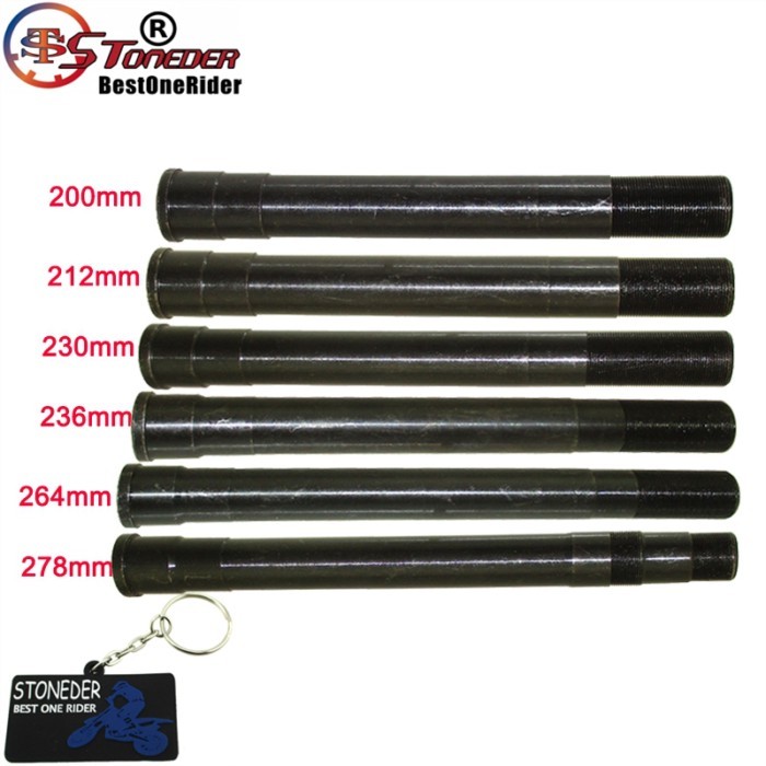 STONEDER 200mm 212mm 230mm 236mm 264mm 278mm Steering Stem Column Shaft Spindle For Pit Dirt Bike M