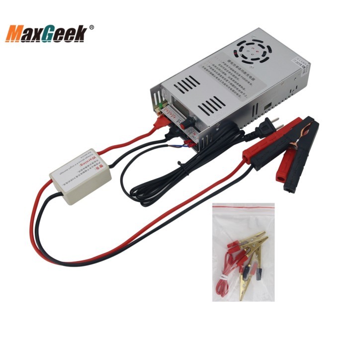 Maxgeek 220V/110V Lithium Battery Cell Balanced Charger 0-6V/0-50A Adjustable for New Energy Vehicl
