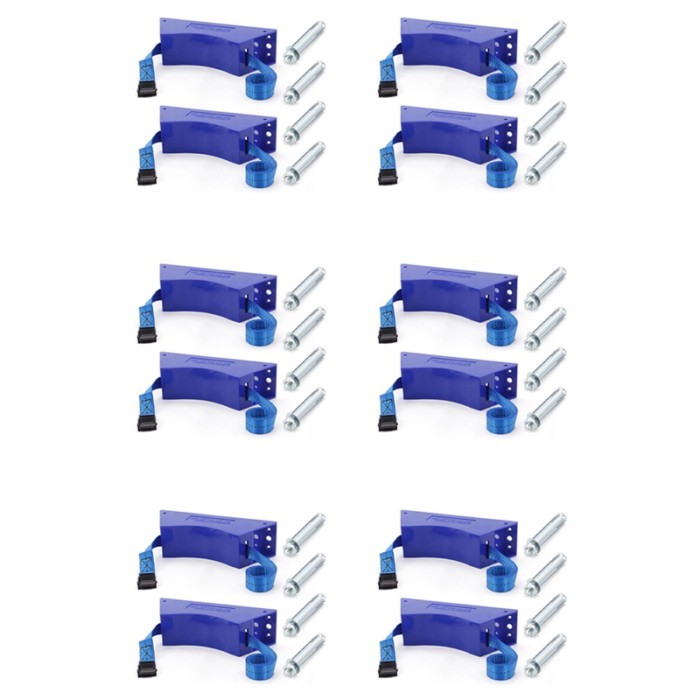 12PCS Propane Tank Holder Cylinder Wall Mounted Bracket Gas Cylinder Bracket Durable ABS Gas Cylind