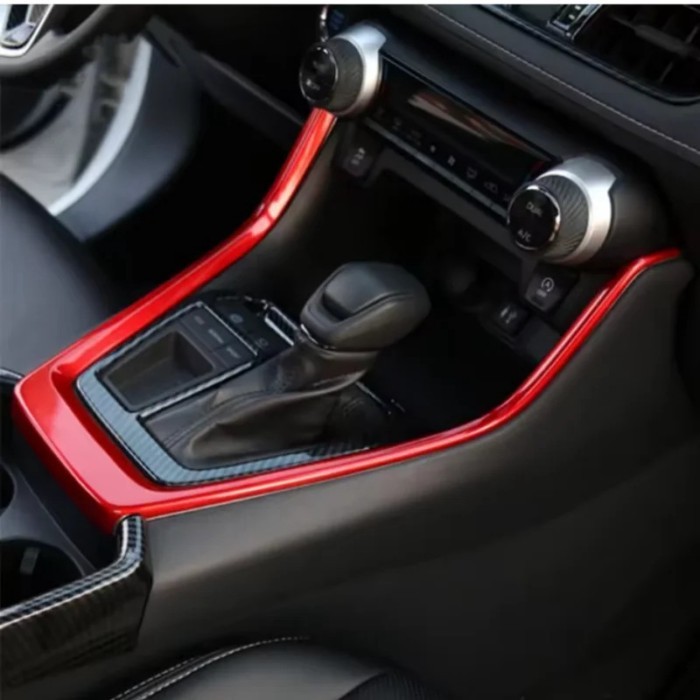 LHD RHD For Toyota RAV4 2019 -2023 RAV 4 XA50 XA 50 Car Gear Shift Box Panel Cover Trim Frame Inter